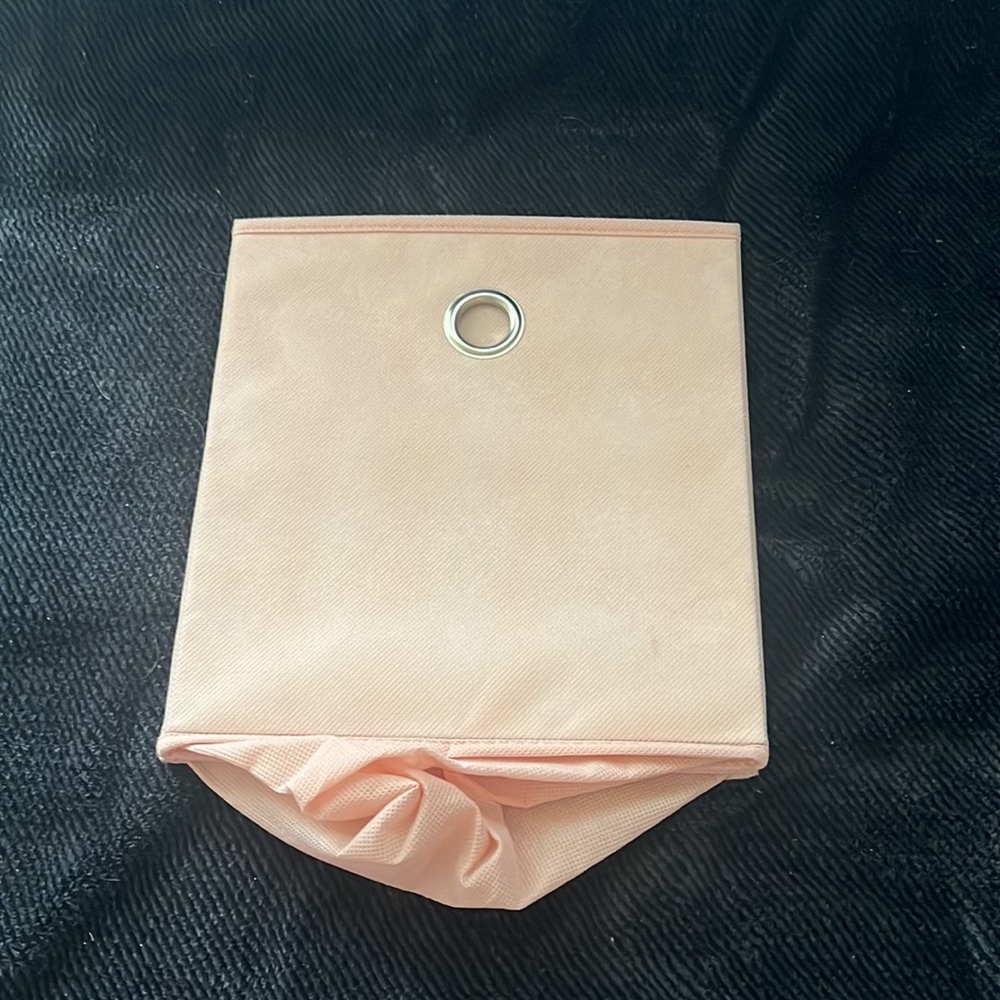 Pink Collapsible Storage bin - Picture 2 of 2